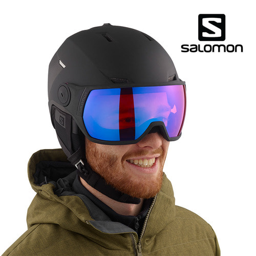 [SALOMON] 20/21 살로몬 PIONEER LT VISOR 스키헬멧