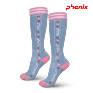 피닉스 주니어양말 Pinstripe Girl&#039;s Socks (PSAH8SO92) / LB